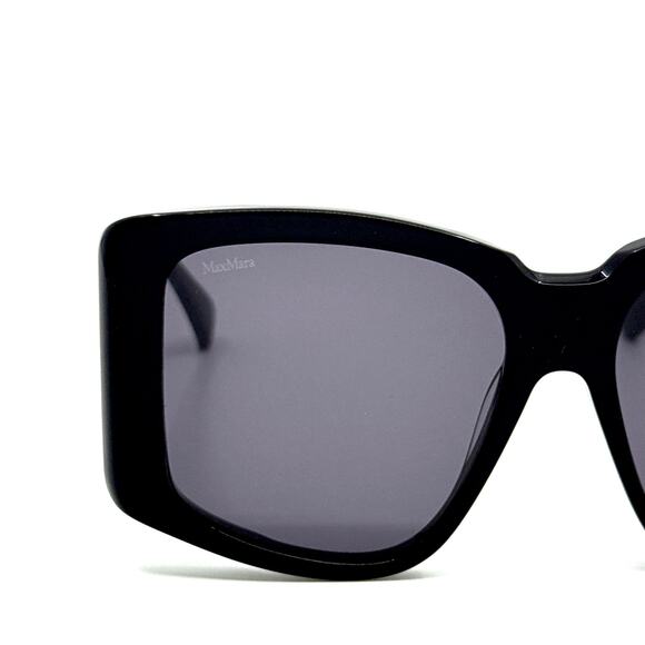 New, MAXMARA Sunglasses Glimpse6 MM0098 01A Authentic - Picture 4 of 13